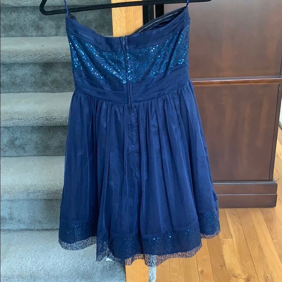 Delia’s Navy Blue Homecoming Dress - Picture 3 of 4